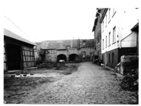 Innenhof der Mühle um 1980